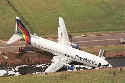Transbrasil Boeing 737-4Y0 plane crash - Porto Alegre, Brazil