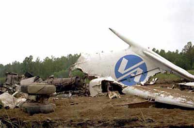 Vladivostok Avia Tupolev TU-154M plane crash - Burdanovka, Russia