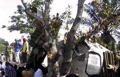 Accident d'un Boeing 707 de  New Gomair - Bangui, Centrafrique