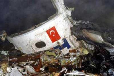 Turkish Airlines BAe 146-300 plane crash - Diyarbakir, Turkey