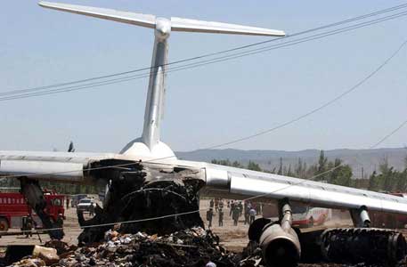 Accident d'un Ilyushin IL-76TD d' Azal Avia Cargo - Urumqi, Chine