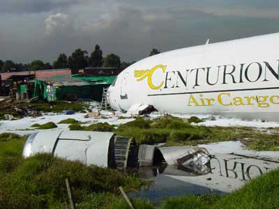 Freight  on 1001 Crash   Plane Accidents Analysis And Photos   Centurion Air Cargo