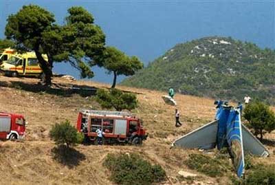 Accident d'un Boeing 737-31S d' Helios Airways - Grammatikos, Grèce
