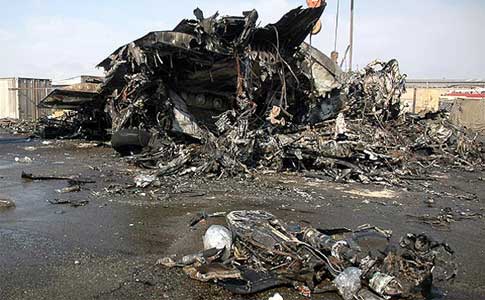 IRGC Air Force Antonov AN-74T-200 plane crash - Tehran, Iran