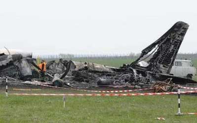 Accident d'un Antonov AN-32 de  Kata Air Transport - Chisinau, Moldovie