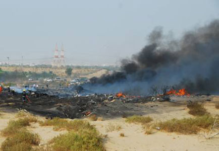 Sudan Airways Boeing 707-330C plane crash - Sharjah, United Arab Emirates