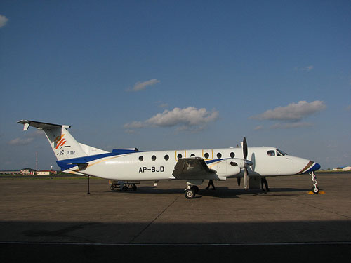 Aircraft similar to the one which crashed (Beechcraft 1900C )