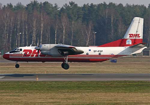 Avion de même type que celui accidenté (Antonov AN-26)