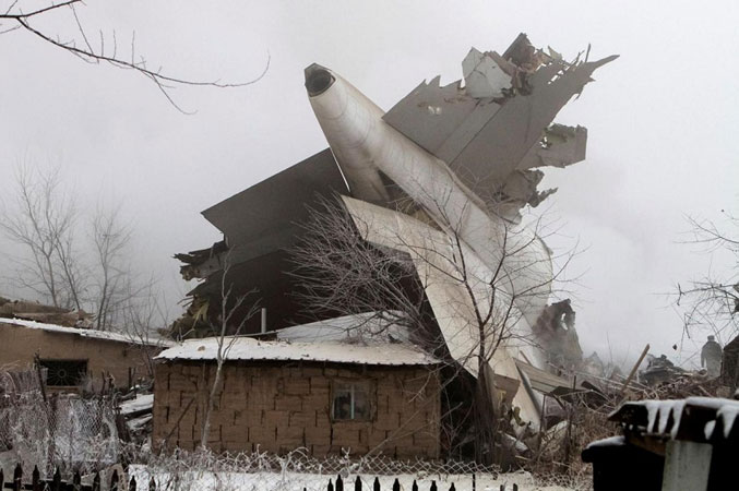 ACT Airlines Boeing 747-412F plane crash - Bishkek, Kyrgyzstan