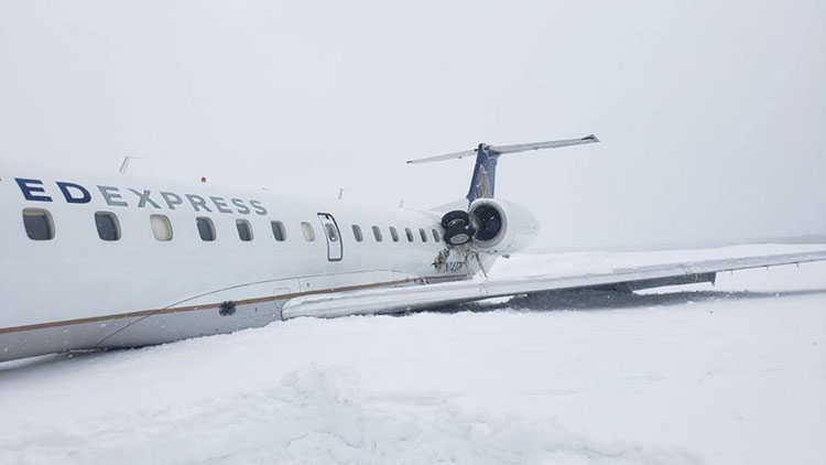 Accident d'un Embraer 145XR d' United Express - Presque Isle, Maine, Etats-Unis