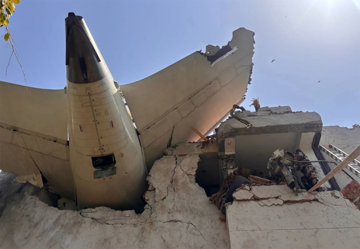 Air India plane crash - A Boeing 787 with 242 people on board crashes during takeoff from India<br>12th June, 2025 Air India plane crash - A Boeing 787 with 242 people on board crashes during takeoff from India<br>12th June, 2025