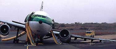 Accident d'un Airbus A300B4-203 d' Air Afrique - Dakar, Sénégal