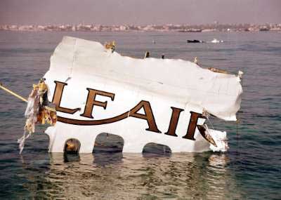 Photos du crash de l'Airbus A320 de Gulf Air