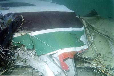 Photos du crash de l'Airbus A320 de Gulf Air