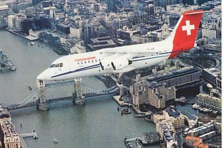 BAe 146-300 Avion de même type que celui accidenté (BAe 146-300)