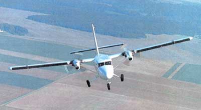 Aircraft similar to the one which crashed (DHC-6 Twin Otter 300)