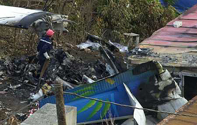Caraïbes Air Transport DHC-6 Twin Otter 300 plane crash - Saint-Barthélémy