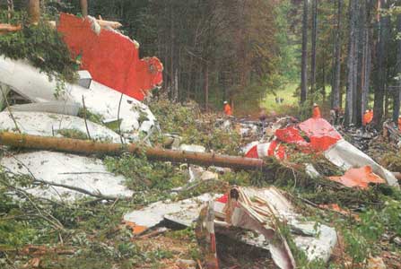 DHL Boeing 757-23APF plane crash - Ueberlingen, Germany
