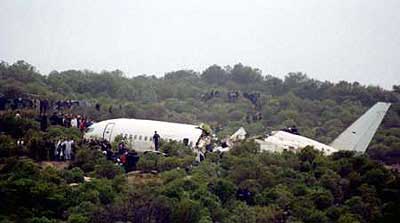 Egyptair Boeing 737-566 plane crash - Tunis, Tunisia