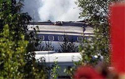 Photos of the Pulkovo Aviation Enterprises Ilyushin IL-86 crash
