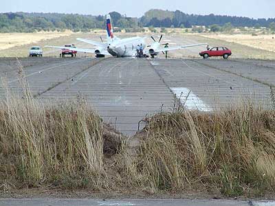 Photos du crash du Saab 2000 de Swiss International Air Lines