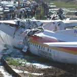 Photos du crash du Fokker F-50 d'Air Nostrum (Iberia)