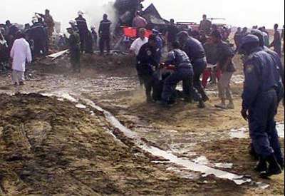 Photos du crash du Boeing 737 d'Air Algerie