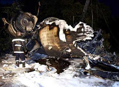 Photos of the Brit Air (Air France) Canadair CRJ-100 crash
