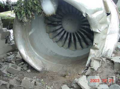 Photos du crash du Boeing B737 de Gol Transportes Aéreos