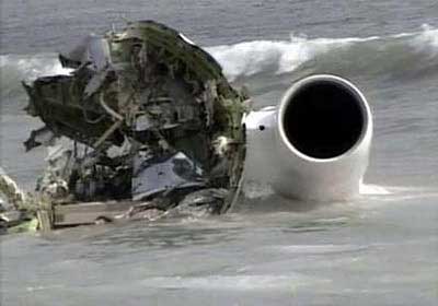 Photos du crash du Boeing 727 d'UTA Guinée