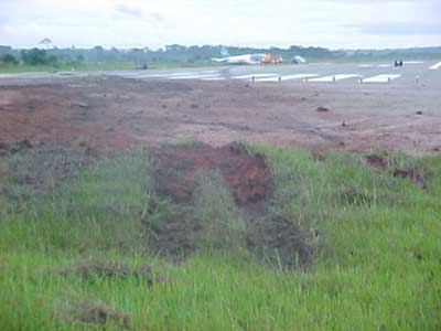 Photos du crash du Boeing 737 de VASP