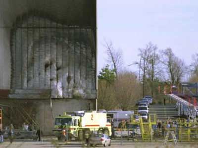 Photos du crash du Beechcraft 1900D d'Air Midwest Airlines