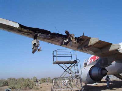 Accident d'un Airbus A300B4-203F de  DHL Cargo - Baghdad, Irak