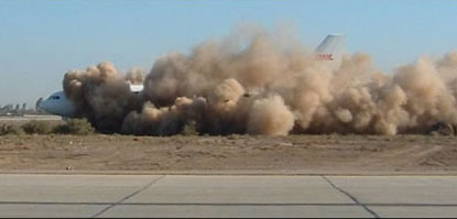 Photos of the DHL Cargo Airbus A300B4 freighter crash