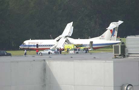Accident d'un ATR-72-212 d' American Eagle - San Juan, Porto Rico