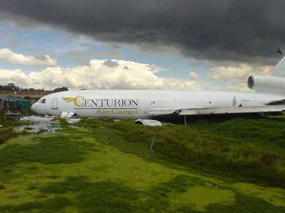 Centurion Air Cargo DC-10-30F plane crash - Bogota, Colombia