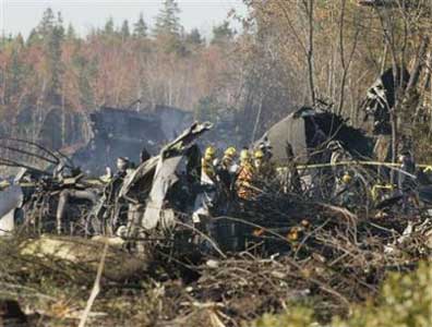 Photos du crash du Boeing 747 de MK Airlines
