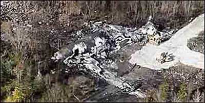 Photos du crash du Boeing 747 de MK Airlines