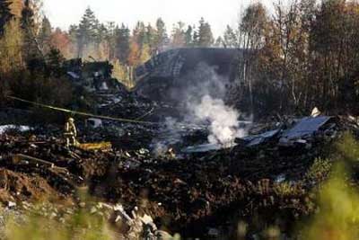 Photos du crash du Boeing 747 de MK Airlines