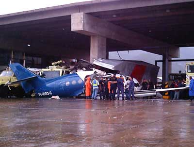 Accident d'un BAe Jetstream J-31 de  RAVSA - Caracas, Vénézuela