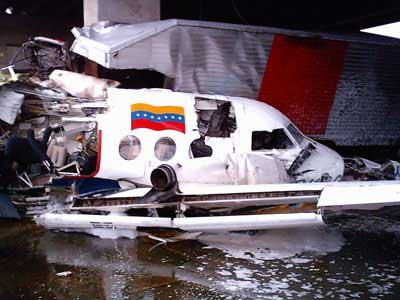 Photos du crash du BAe Jetstream J-31 de RAVSA