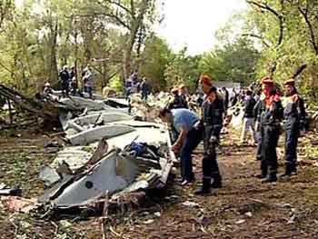 Photos du crash du Tupolev 154B2 de Siberia Airlines