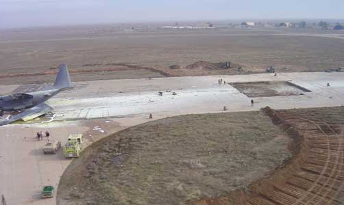 Photos du crash de l'Hercules C130 de la US Air Force