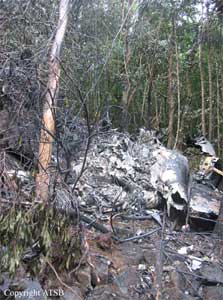 Photos du crash du Swearingen 227 d'Aero Tropics Air Services