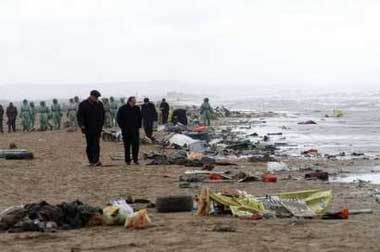 Azerbaijan Airlines Antonov AN-140-100 plane crash - Baku, Azerbaijan