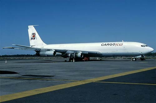 Aircraft similar to the one which crashed (Boeing 707-3K1C)