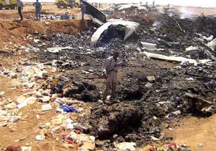 East/West Cargo Ilyushin IL-76TD plane crash - Khartoum, Sudan