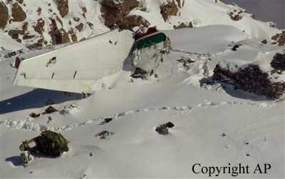 Photos of the Kam Air Boeing 737 crash