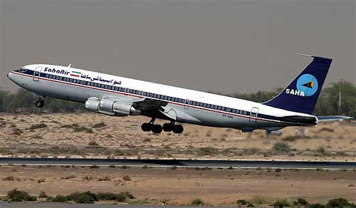 Aircraft similar to the one which crashed (Boeing 707-3J9C)
