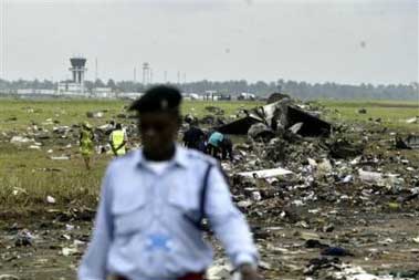 Sosoliso Airlines DC-9 plane crash - Port Harcourt, Nigeria